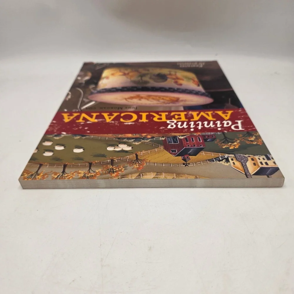 Judy Morgan Painting Americana Book Folk Art Decorative Tole Painting Farmhouse
